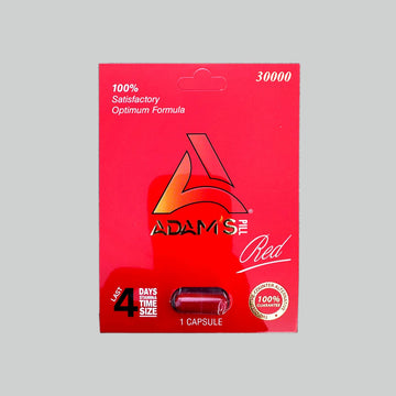 ADAM'S PILLS RED – MEDIUM STRENGTH | 1 CAPSULE