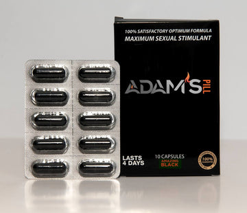 ADAM'S PILLS BLACK – EXTRA STRENGTH | 10 CAPSULES