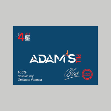 ADAM'S PILLS BLUE – ULTRA STRENGTH | 24 CAPSULES